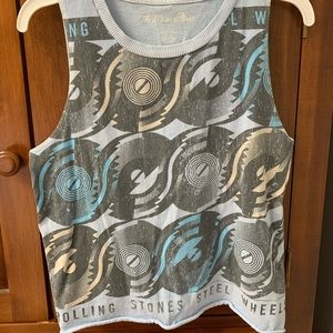 Rolling Stone cropped tank top